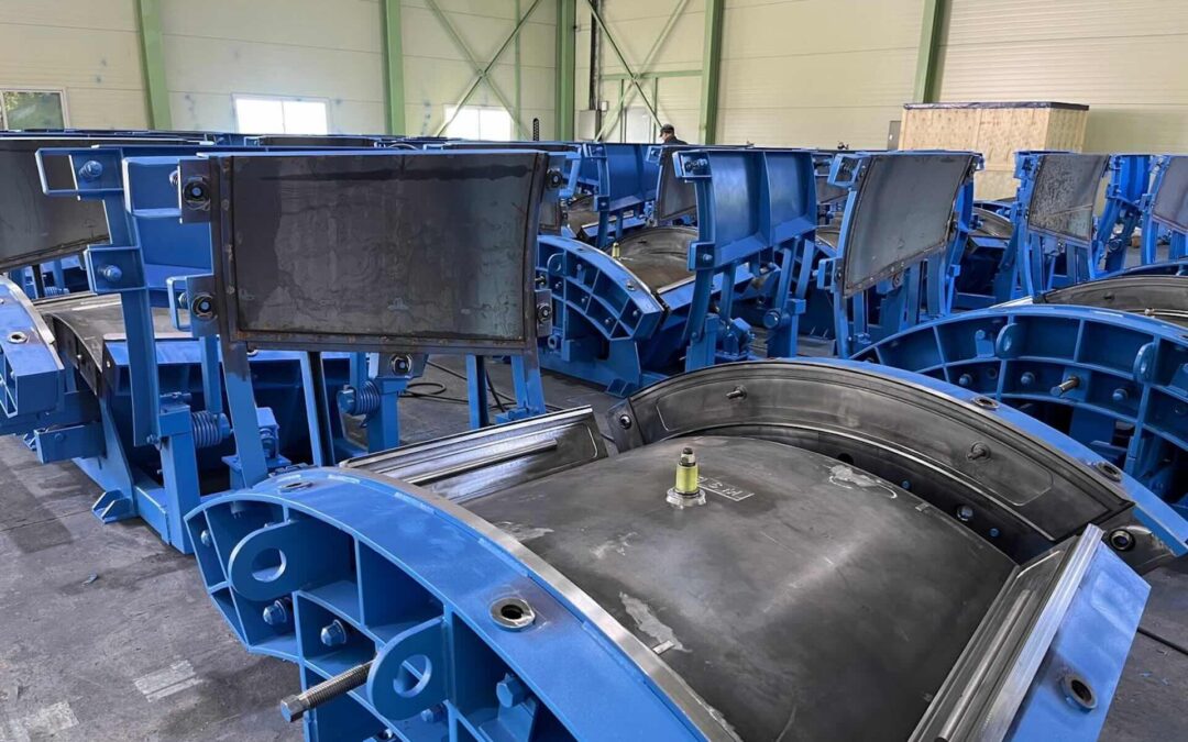 The heart of precasting: steel moulds for tunnel segments