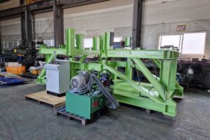 The heart of precasting: steel moulds for tunnel segments 3 Tilting table - steel moulds production -AB Tunnelling
